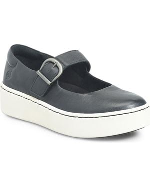 Børn Mira Mary Jane Platform Sneaker - Blue