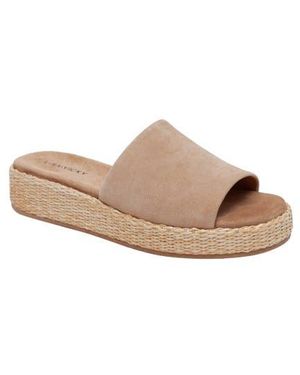 Lisa Vicky Smile Platform Slide Sandal - Multicolor