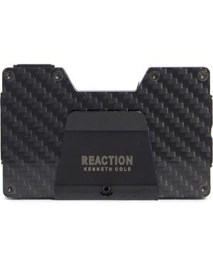 Kenneth Cole Carbon Fiber Hardside Card Case - Black