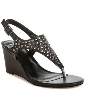Rag & Co Sappho Slingback Wedge Sandal - White