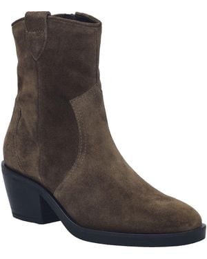 Josef Seibel Hattie 02 Western Bootie - Brown