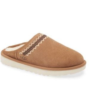 UGG Classic Suede Slipper - Brown