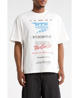 Honor The Gift Persistence Race Graphic T-Shirt - White