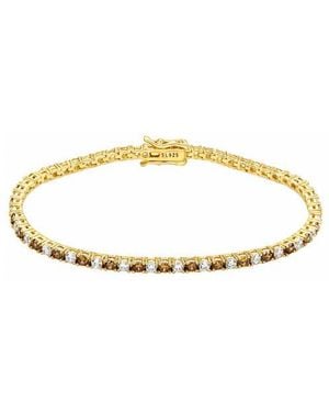 Suzy Levian Pavé Tennis Bracelet - Metallic