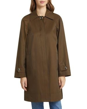 Sam Edelman Mac Single Breasted Coat - Brown