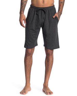 Unsimply Stitched Relaxed Lounge Knit Shorts - Black