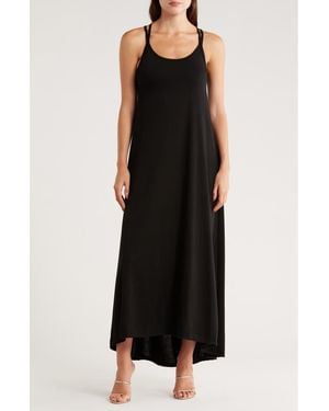 Go Couture Strappy Maxi Dress - Black