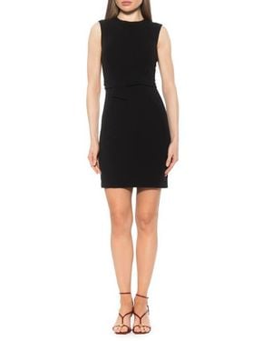 Alexia Admor Polene Bow Sheath Dress - Black