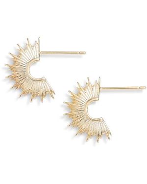 Estella Bartlett Starburst Earrings - White