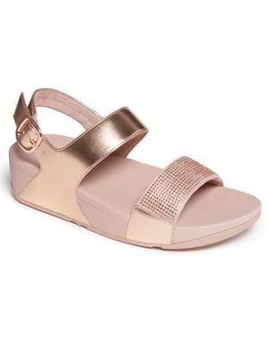 Fitflop Lulu Crystal Slingback Sandal - Pink