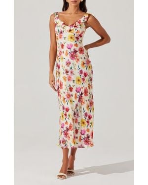 Astr Zoie Dress - White