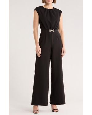 Ted Baker Anya Belted Jumpsuit - Black