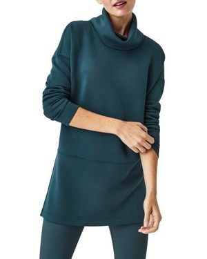 Spanx Airessentials Turtleneck Tunic - Blue