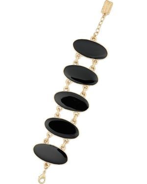 Karine Sultan Enamel Bracelet - White