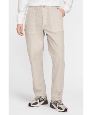 Nike Cotton Fatigue Pants - Natural