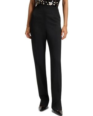 BOSS Tanjana Slim Fit Pants - Black