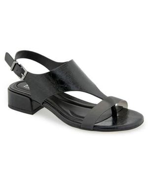 Kenneth Cole Kure Block Heel Sandal - Black