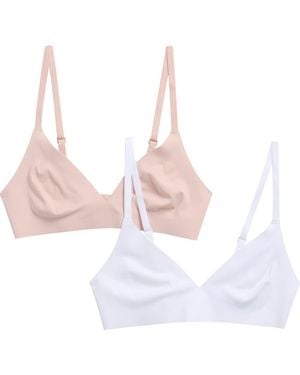 Honeydew Intimates Cool Luxe Assorted 2-Pack Wireless Bras - Pink