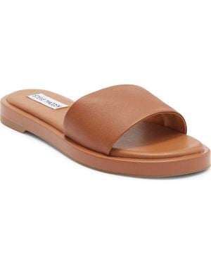 Steve Madden Riplee Slide Sandal - Brown