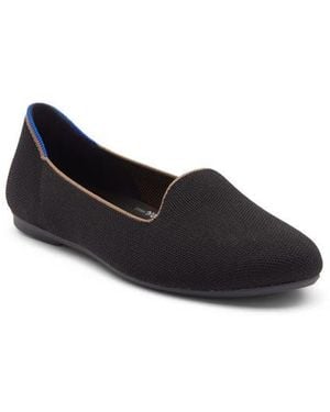 Rothy's Lounge Knit Flat - Black