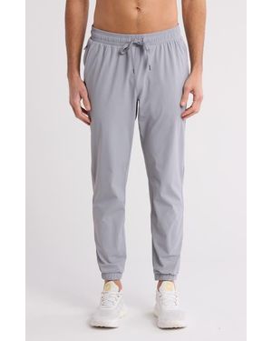 90 Degrees Warp X Sonic Drawstring Pants - Gray