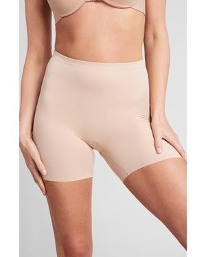 Spanx Shaping Mid Thigh Shorts - Natural