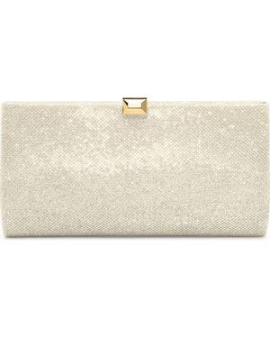Stuart Weitzman The Vip Clutch - Natural