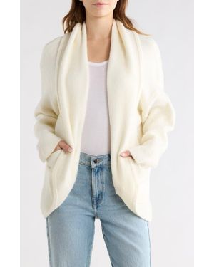 Wishlist Shawl Collar Cardigan - White
