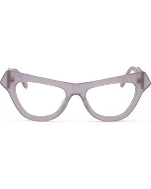 Marni 52Mm Cat Eye Reading Glasses - Brown