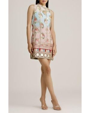 holiCHIC Alisha Shift Minidress - Natural