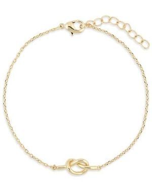 Nordstrom Rack Demi-Fine Knot Bracelet - Metallic
