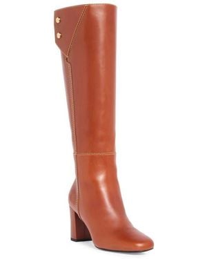 Longchamp Knee High Boot - Orange