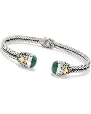 Samuel B. Malachite Bangle - Green