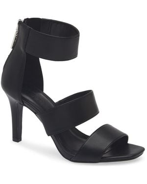 DKNY Bayzil Ankle Strap Sandal - Black