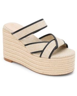 Matisse Palm Beach Platform Wedge Sandal - Natural