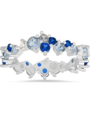 Queen Jewels Ombré Ring - Blue