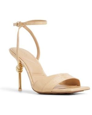 ALDO Harmonious Ankle Strap Sandal - Natural