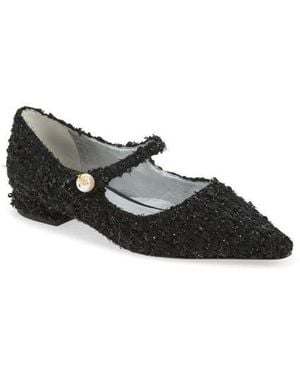 Kate Spade Maya Pearl Mary Jane Flat - Black