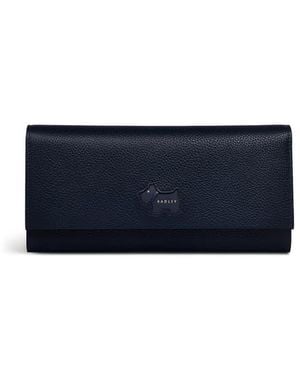 Radley Leather Continental Wallet - Blue