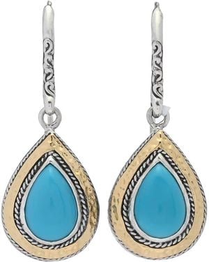 Samuel B. Sleeping Beauty Drop Earrings - Blue