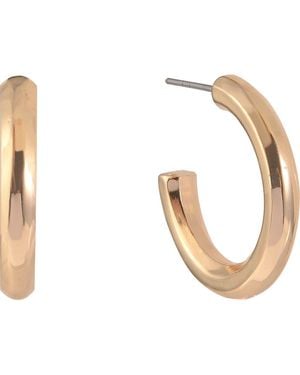 Rachel Roy Hoop Earrings - White