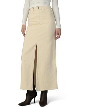 Joe's Jeans The Martine Denim Maxi Skirt - Natural