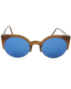 Retrosuperfuture 51Mm Cat Eye Sunglasses - Blue