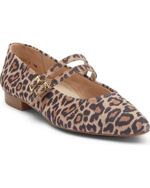 Paul Green Stella Pointed Toe Flat - Brown