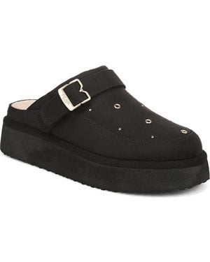 Dr. Scholls Chillout Stud Platform Clog - Black