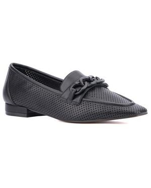 TORGEIS Kalina Perforated Loafer - White