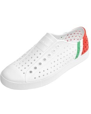 Native Shoes 'Jefferson' Water Friendly Perforated Sneaker - White