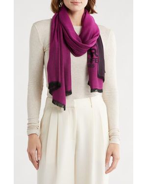 Karl Lagerfeld Karl Choupette Pashmina Scarf - Pink
