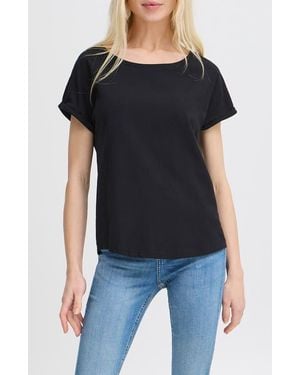 B.Young Pamila Cotton T-Shirt - Black