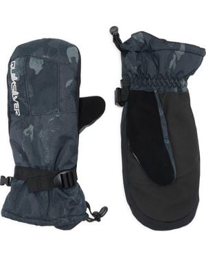 Quiksilver Mission Water Repellent Mittens - Black